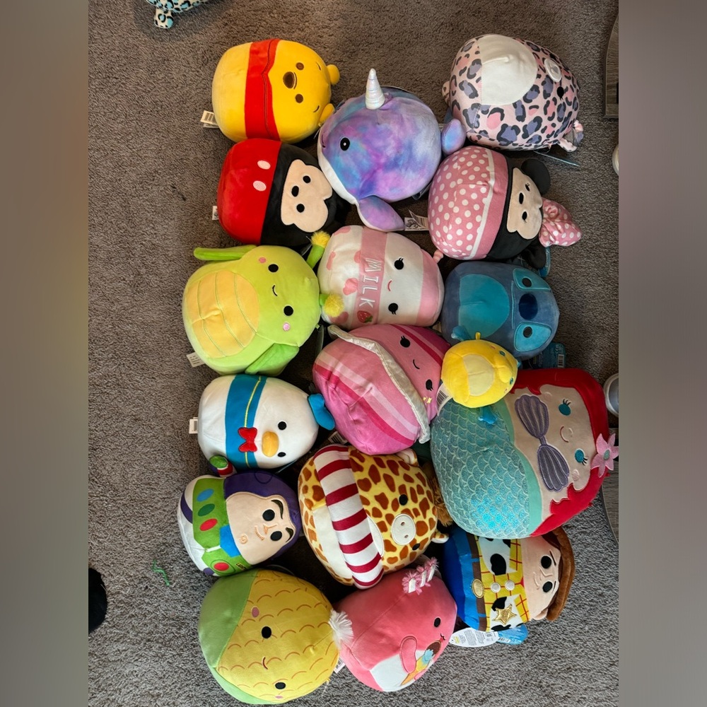17 Squishmallows for sale!!